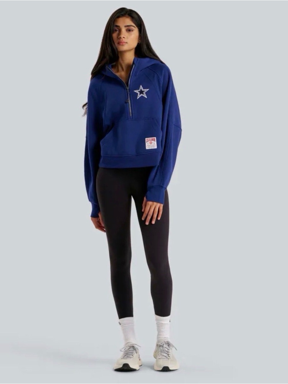 Dallas Cowboys Oversized half zip Scuba Sz XS/S